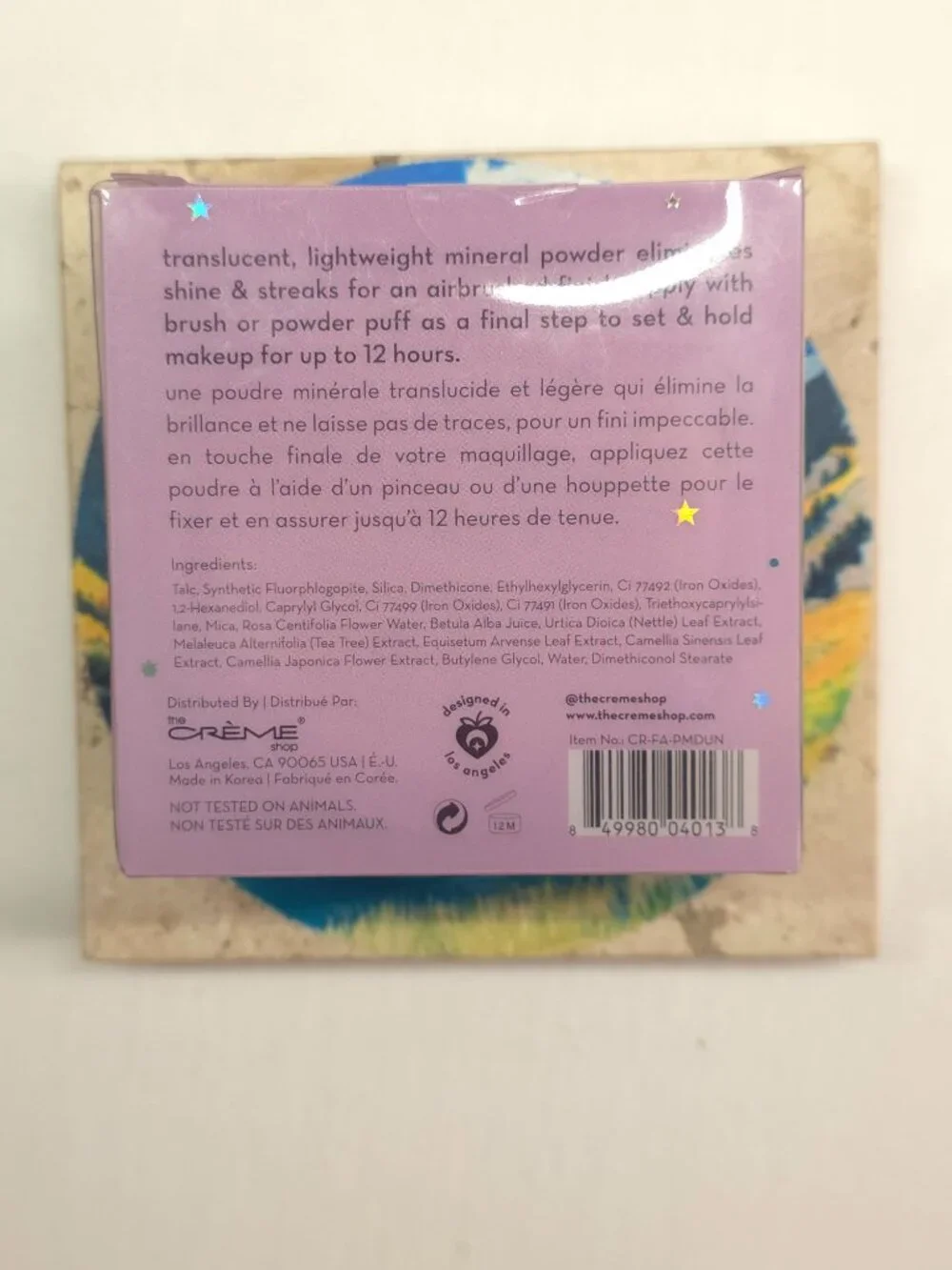 The Creme Shop Moon Dust Universe al Mineral Setting Powder - Silky Translucent